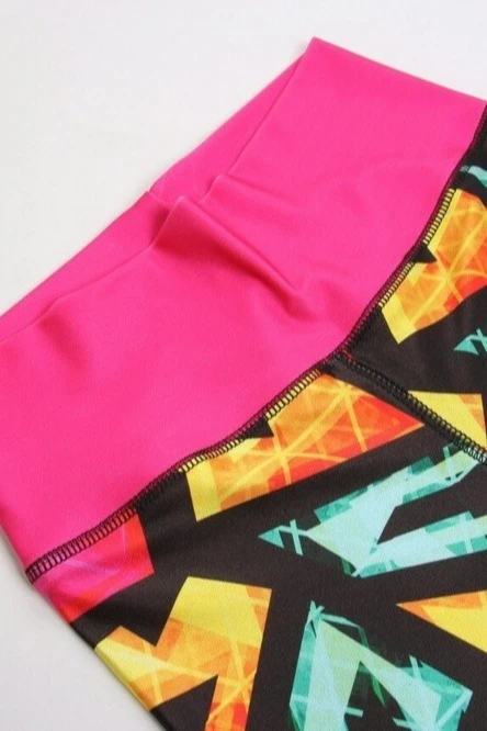 Комплект женский с принтом "Colored Grunge"#3