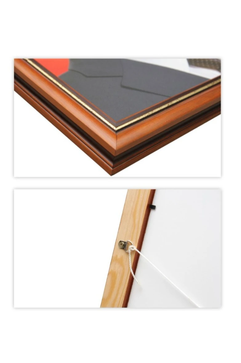 Купить портрет Президента РФ Путина В. В., 55х75 см, Премиум, рама орех