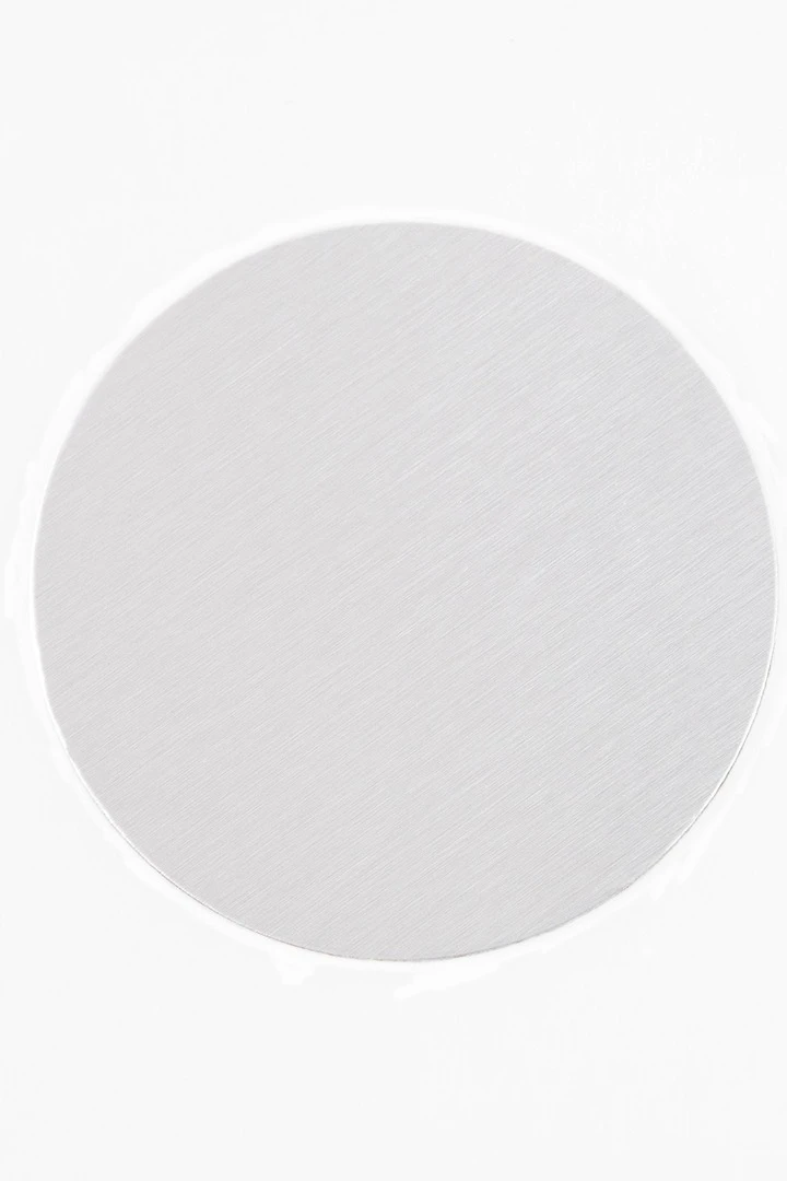 Вкладыш сатин односторонний 25 мм 0,45 мм 50 шт, серебро#3