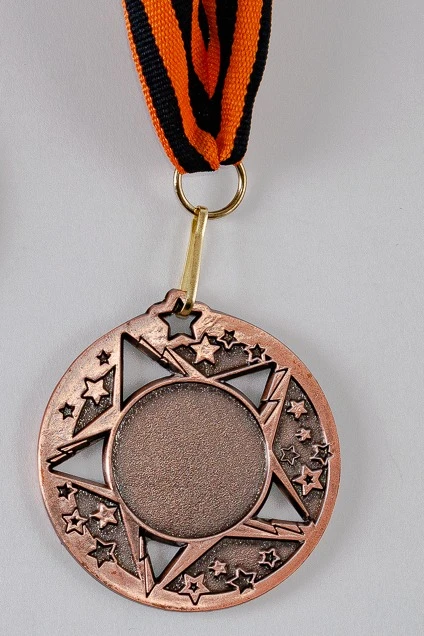 Медаль металлическая МК200 50мм#1