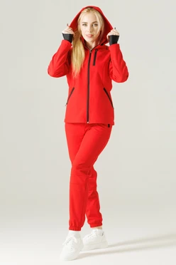 Спортивный костюм Марвел из софтшелла женский, однотонный#1