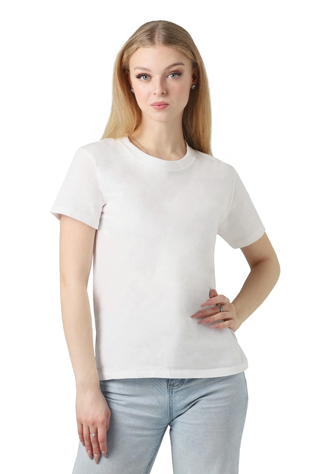 Футболка Мэдисон унисекс однотонная (хлопок)#1