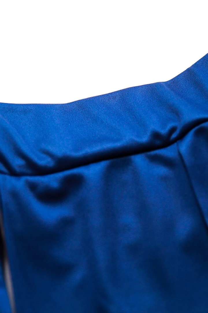 Форма Линда с шортами женская, с полной запечаткой "White and Blue"#5