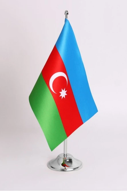 Флагшток настольный (хром, сталь) 1 шток#1