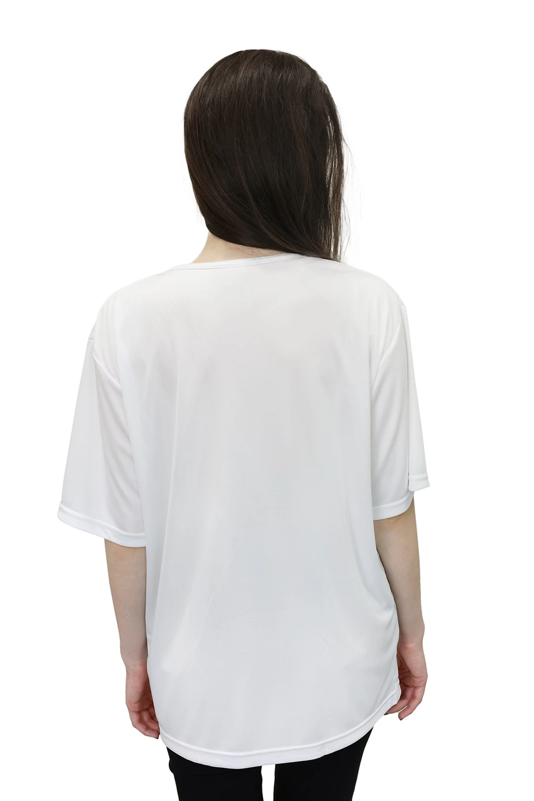 Футболка Нова оверсайз из примы унисекс, белая#3