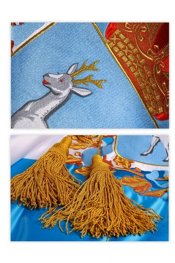 Знамя Самарской области вышитое 100х150 см#1 Знамя Самарской области вышитое 100х150 см#1