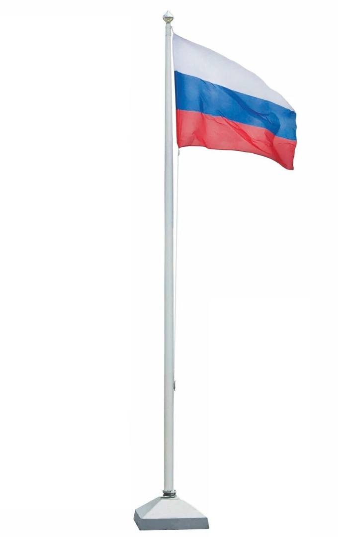 Аренда флагштока из стекловолокна с открытым механизмом 6 м#7