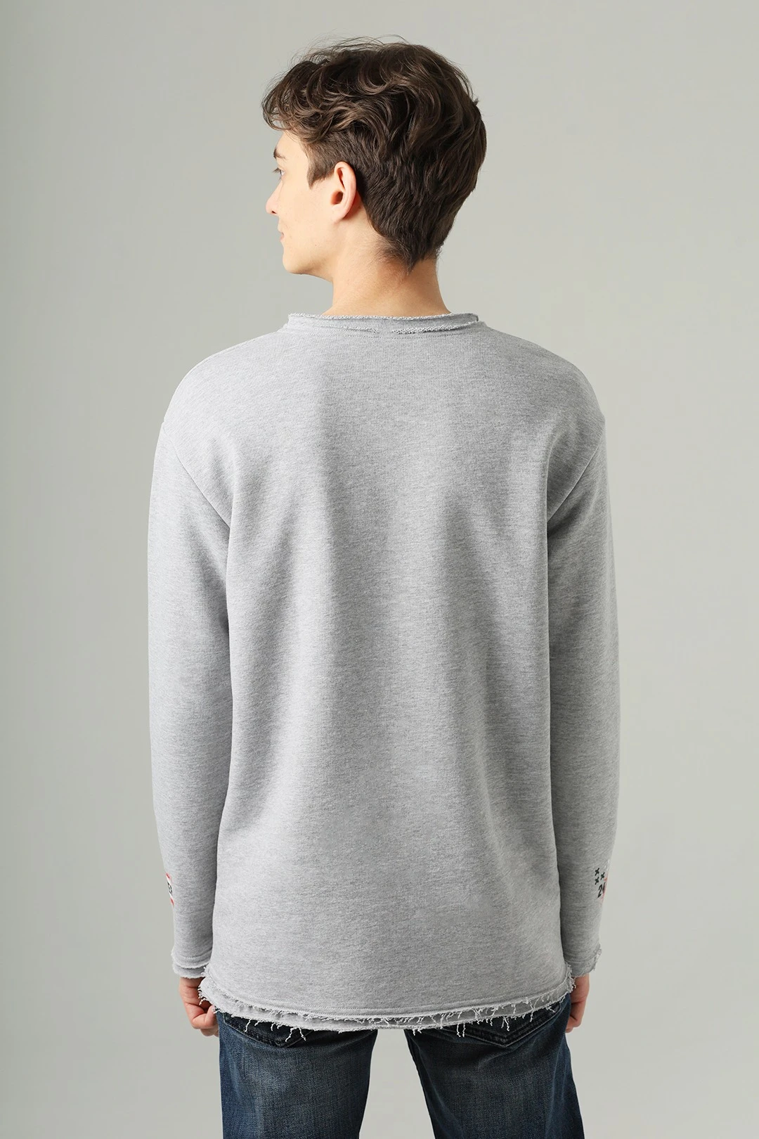 Толстовка Мартин из футера оверсайз унисекс, однотонная#6