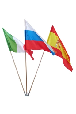 Купить кронштейн козырьковый на 3 штока с алюминиевыми древками 2,5 м