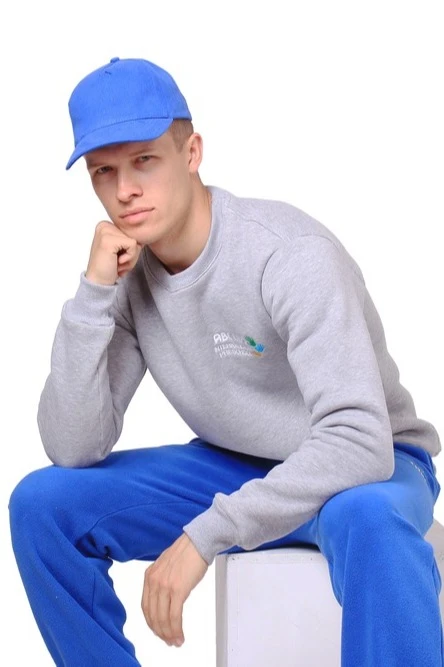 Свитшот Тревис из футера унисекс, однотонная "ABC kids"#3