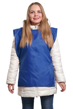 Купить накидку синюю 50х70 см