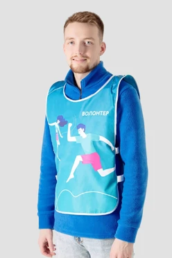 Купить манишку Юнив двухслойная с полной запечаткой