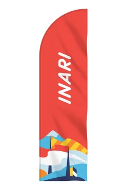 Флаг Парус 90х330 см#1