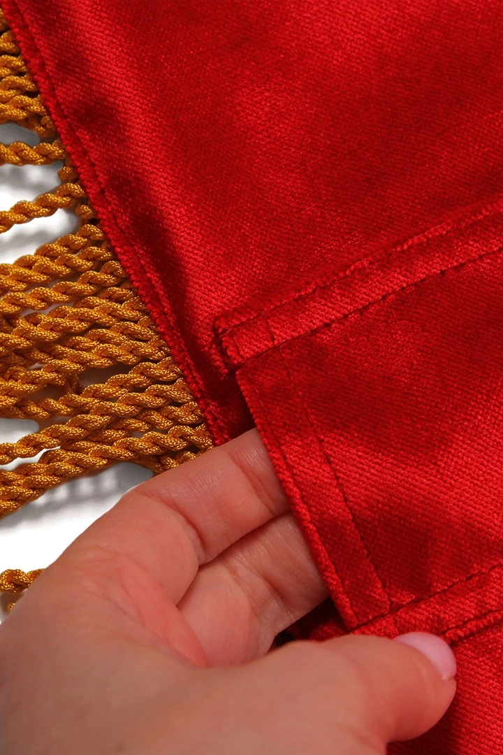 Штандарт фронта Великой Отечественной войны вышитый на бархате 100х150 см#6