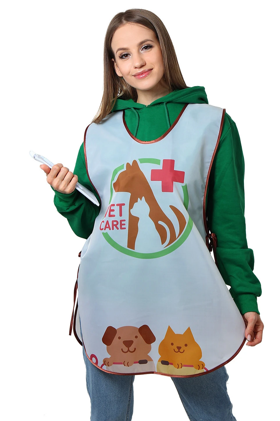 Накидка Флай 54х82 см, с полной запечаткой "VetCare"#1