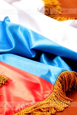 Купить знамя РФ печатное
