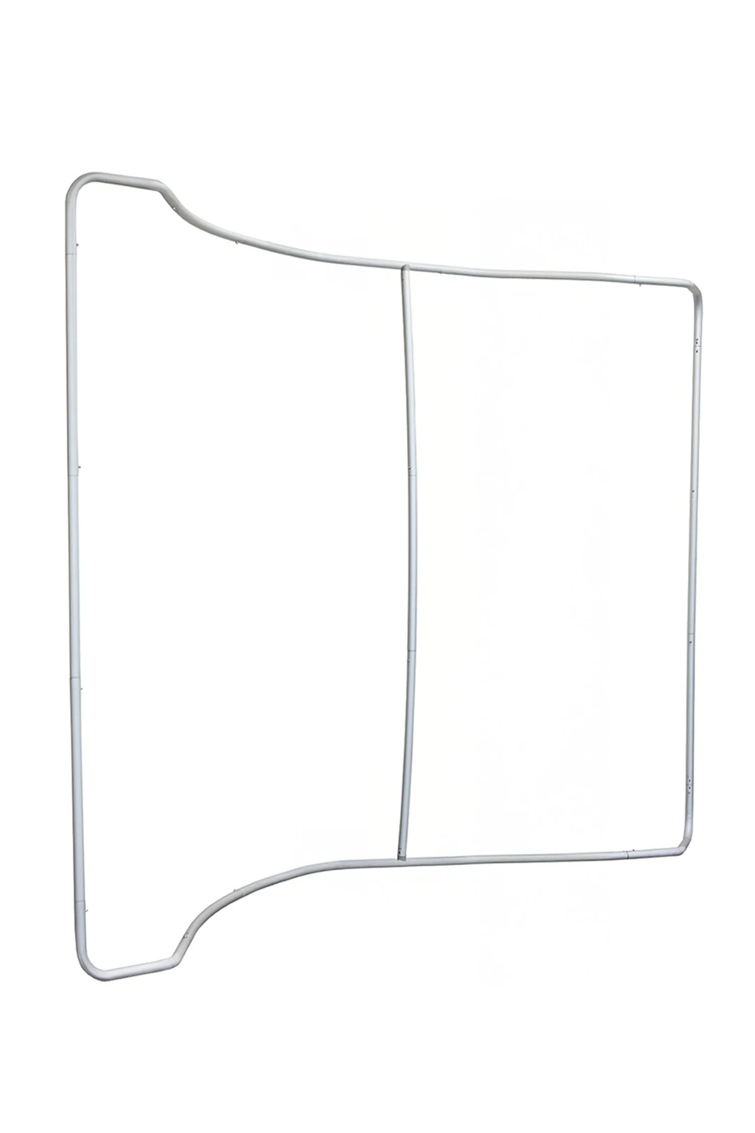 Купить мобильный тканевый стенд "Фрейм", изогнутая дуга, 350х250 см