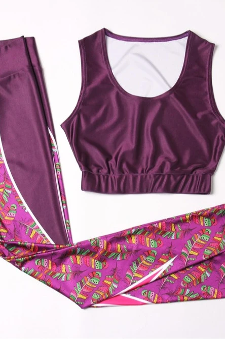 Комплект Лили женский с полной запечаткой#8