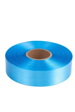 Купить ленту сaтин шириной 30 мм, однотонную голубую