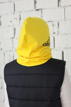 Капор Рейс флисовый взрослый, однотонный#2 Капор Рейс флисовый взрослый, однотонный#2