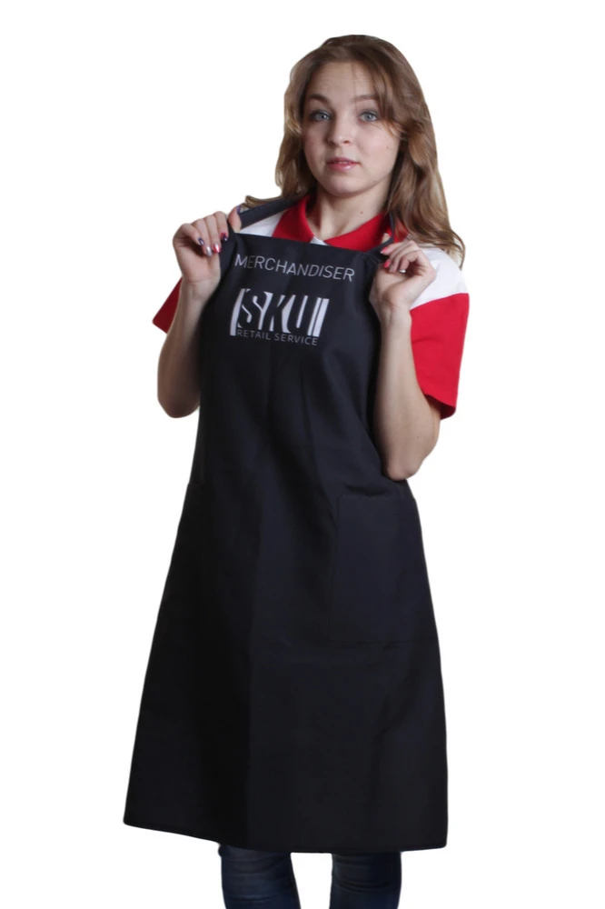 Фартук Латте с полной запечаткой из габардина "SKU"#1