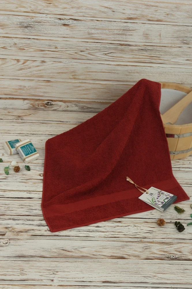 Купить полотенце махровое 50х90 см, шоколадное