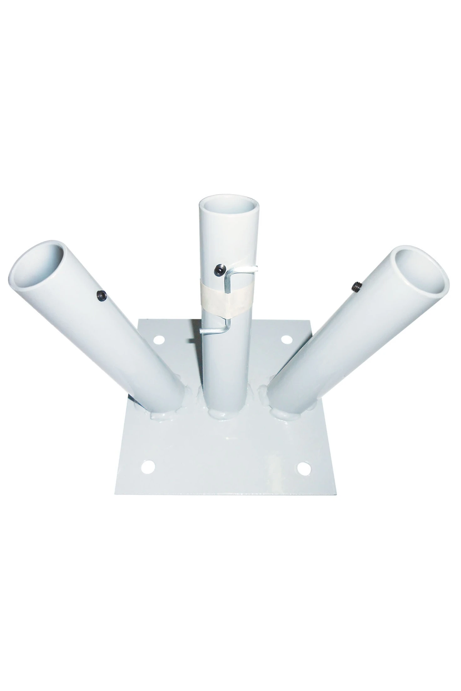 Купить кронштейн козырьковый на 3 штока с алюминиевыми древками 2,5 м