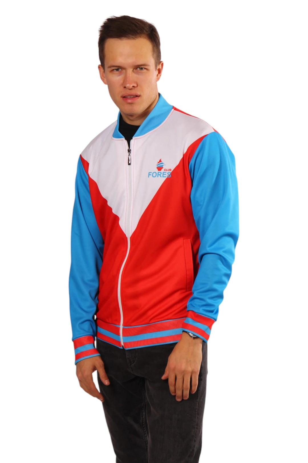 Купить бомбер Блэйд унисекс из адидаса с полной запечаткой "Fores"